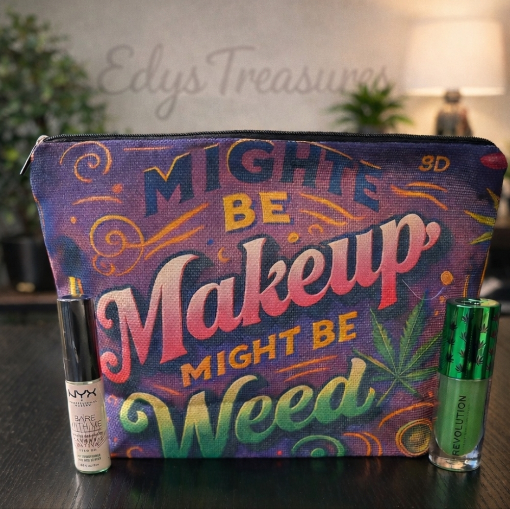 Makeup Bag Bundle Revolution Lip Gloss & NYX Lip Conditioner NEW